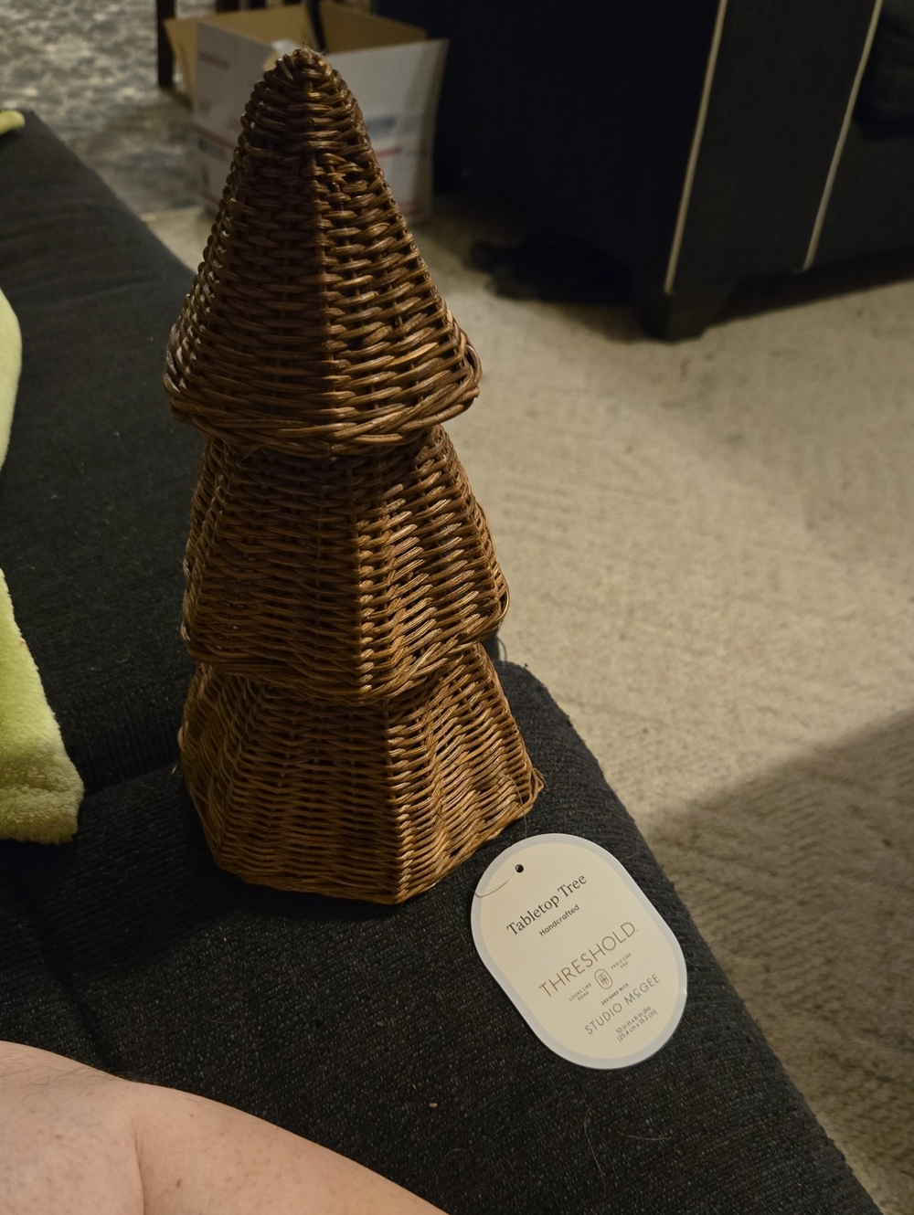 Threshold Woven Tabletop Tree - Brown